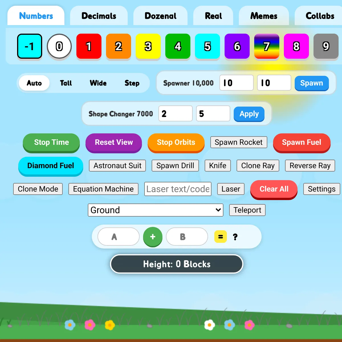 Numberblocks Playground