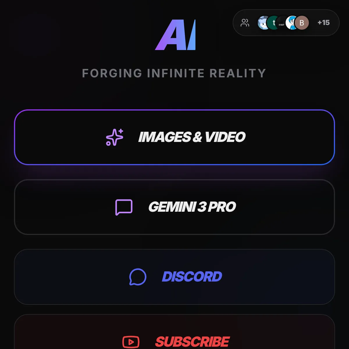 free ai stuff (images, video, text) (lightning fast image gen)