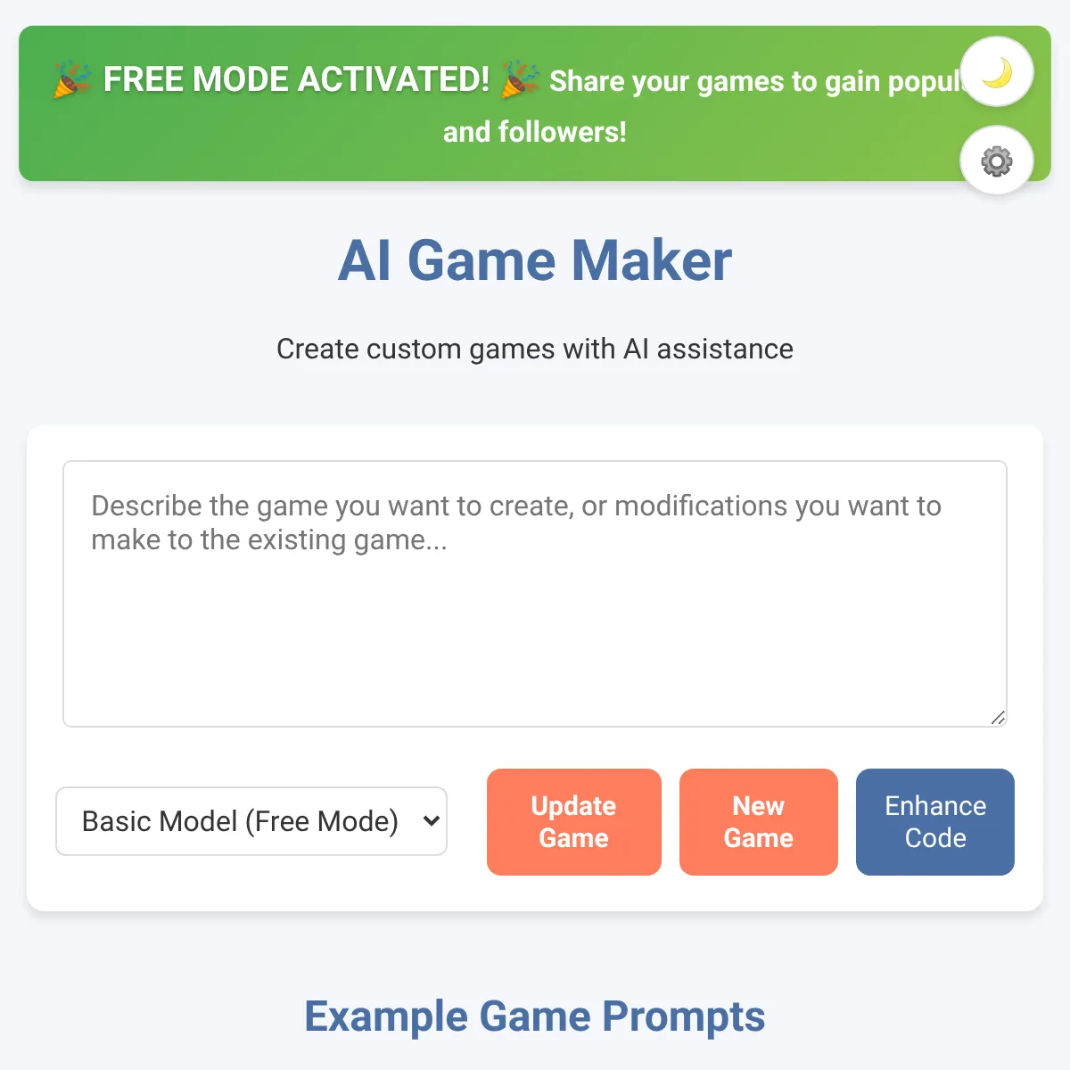 the project is loading