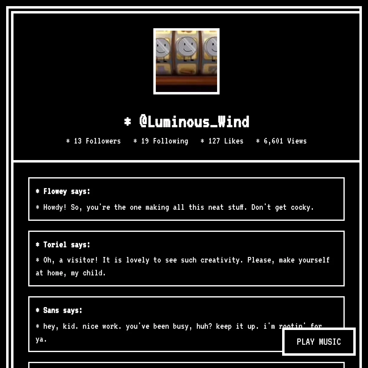 the project is loading