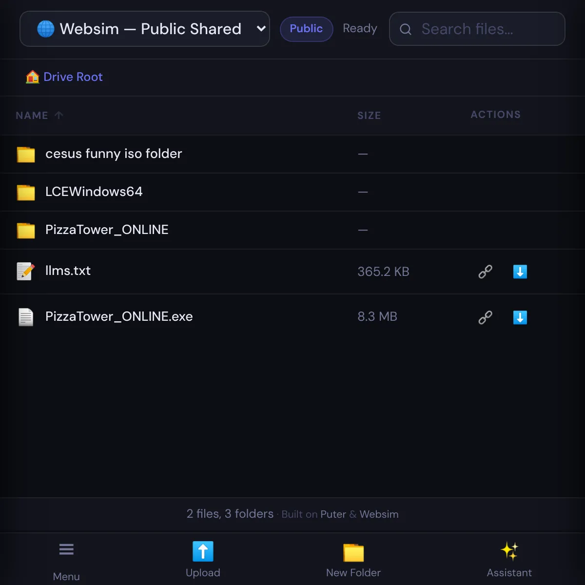 the project is loading