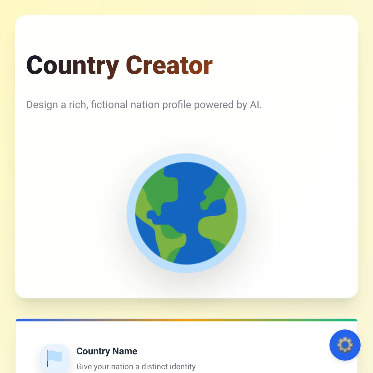 the project is loading