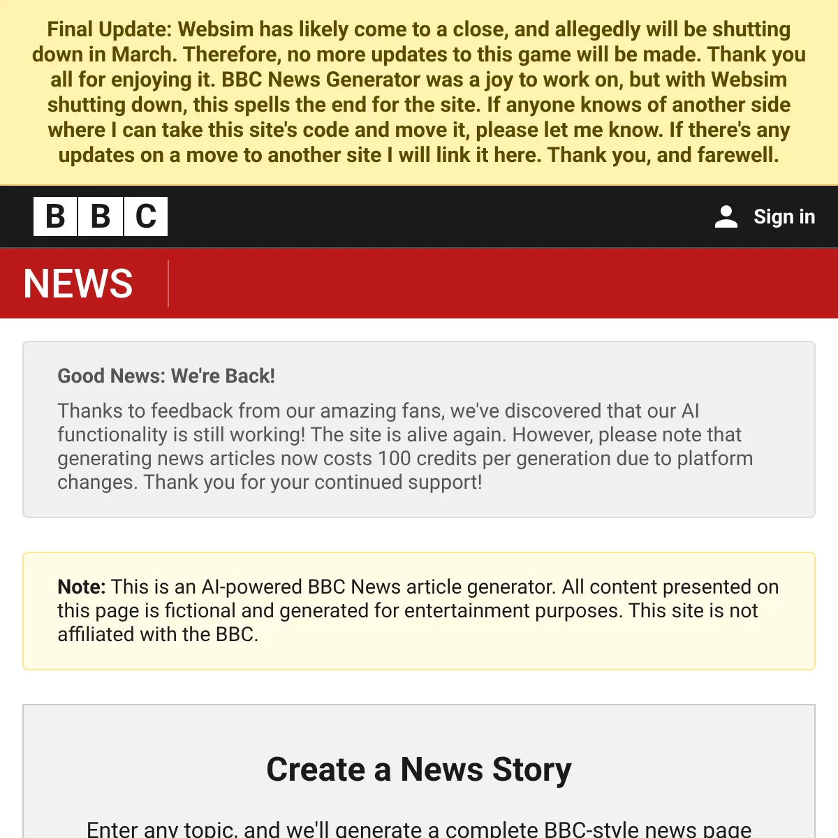 the project is loading