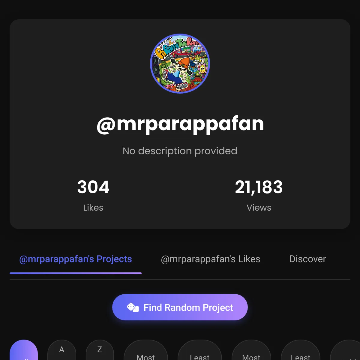 the project is loading