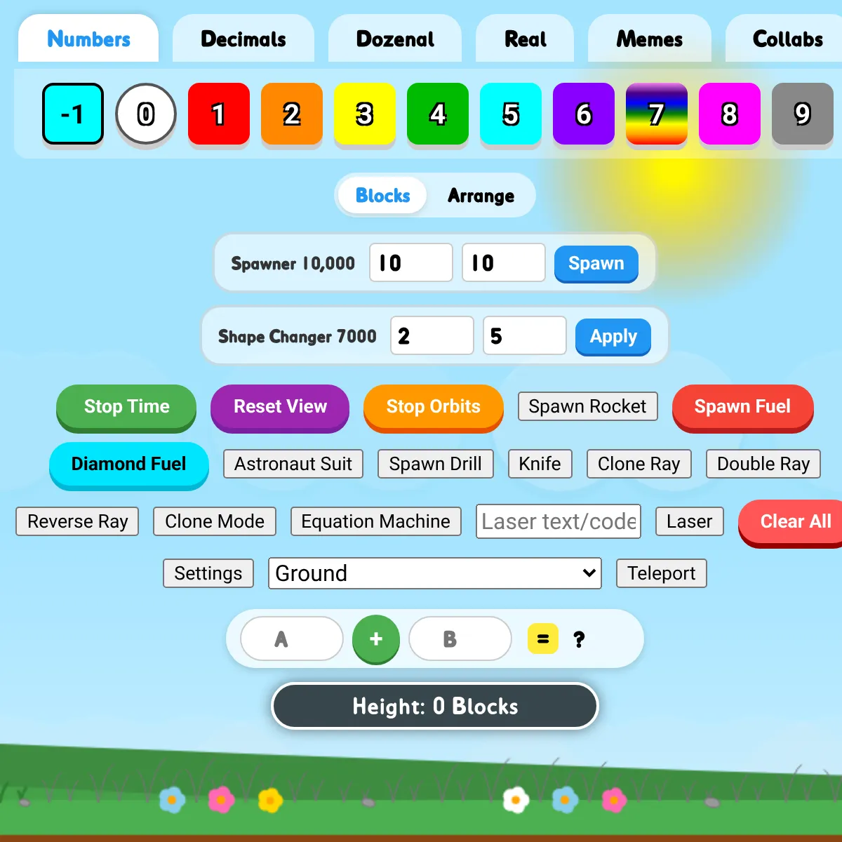 Numberblocks Playground