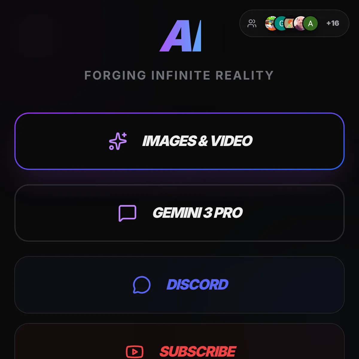 free ai stuff (images, video, text) (lightning fast image gen)