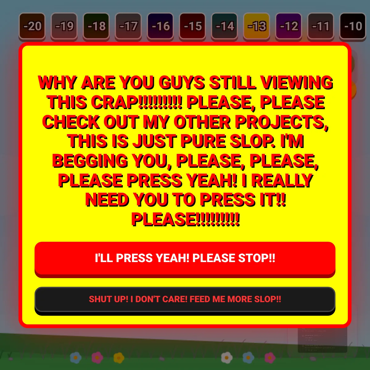 the project is loading