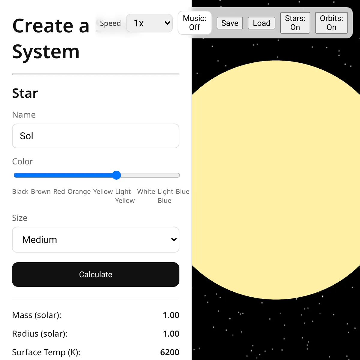 the project is loading