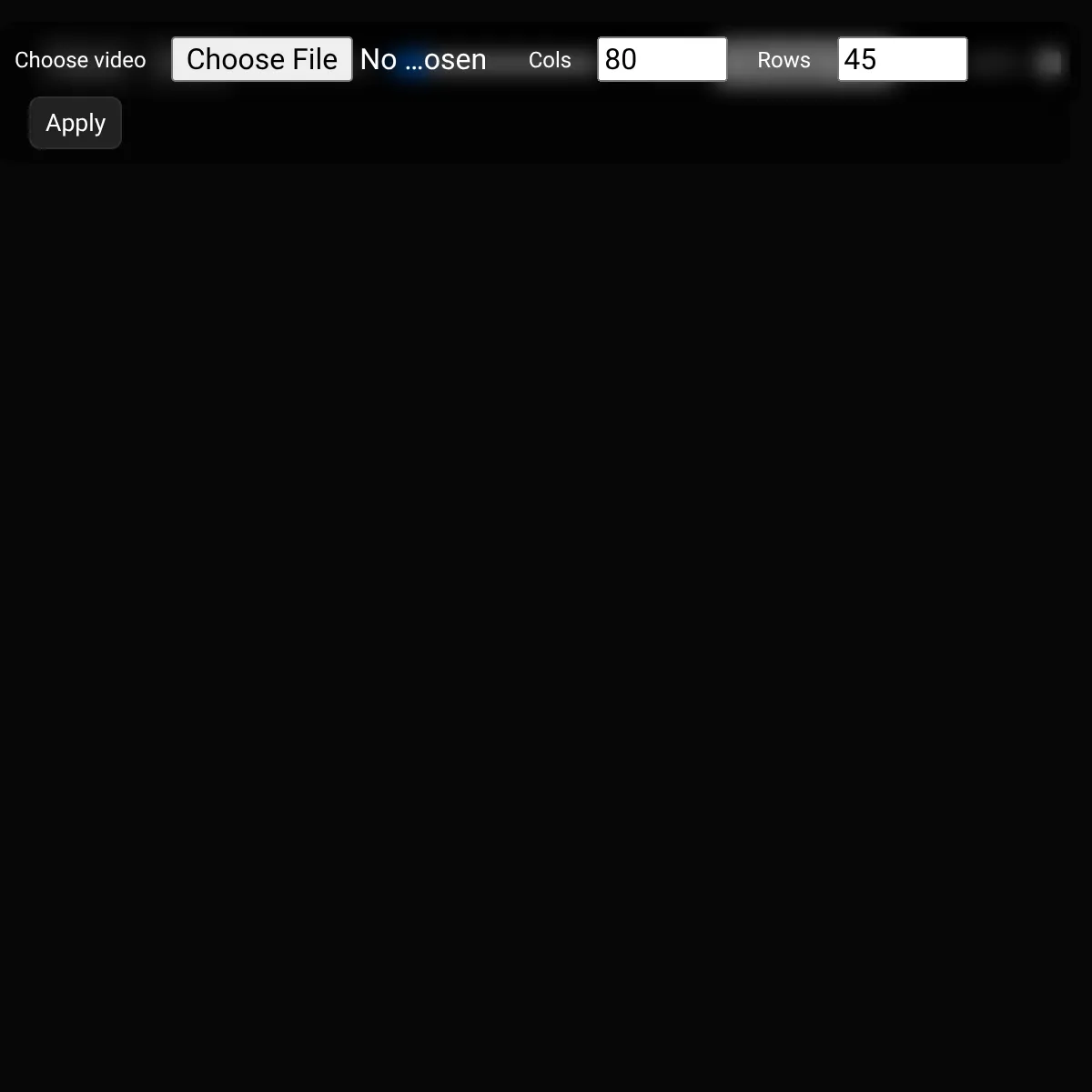 the project is loading