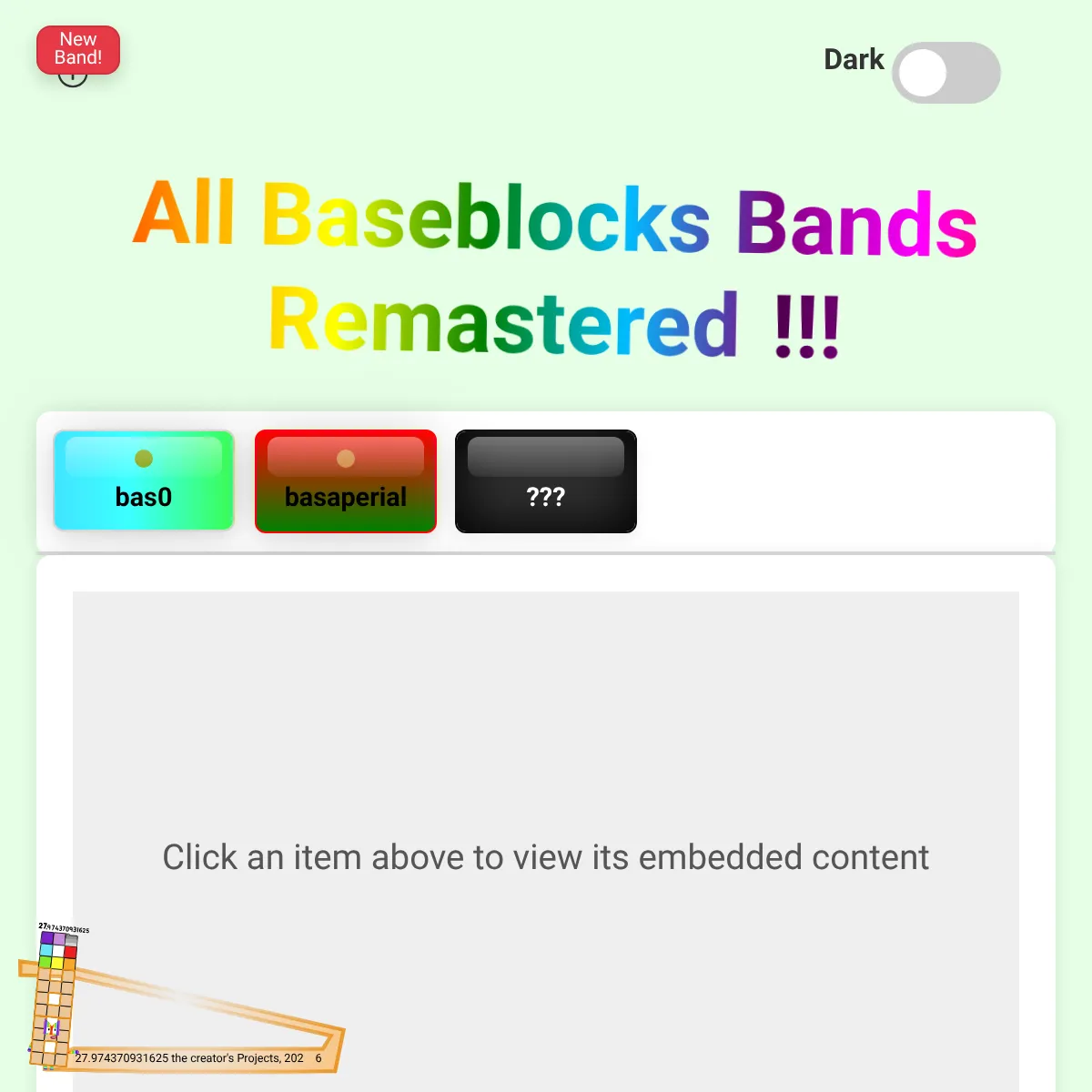 the project is loading