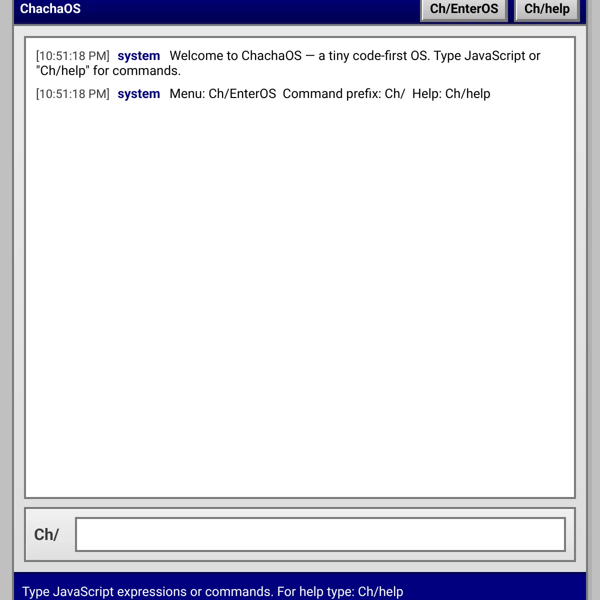 the project is loading