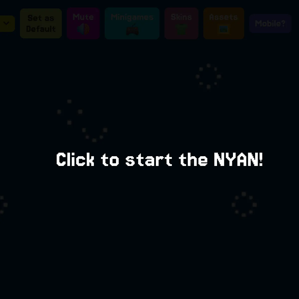 the project is loading