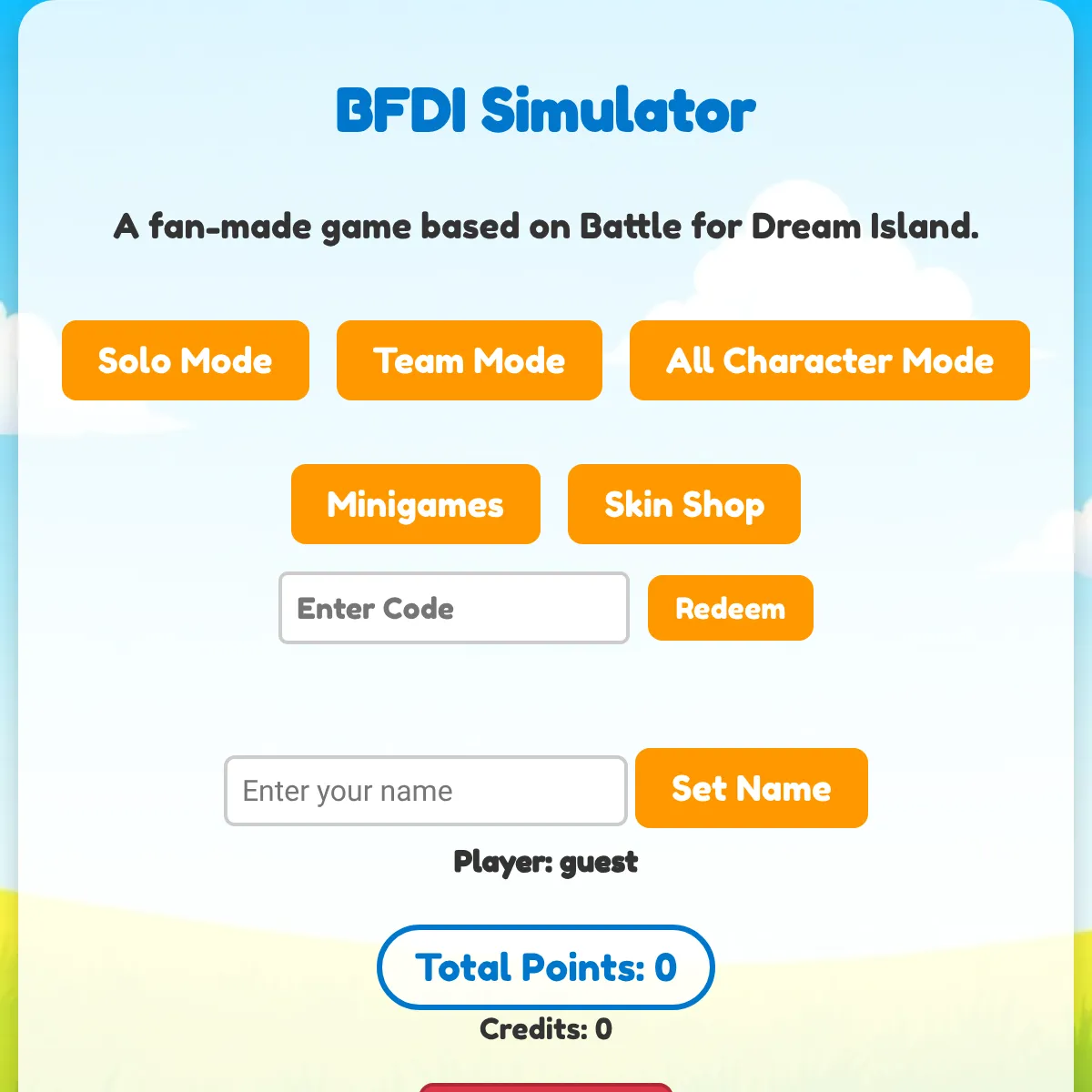 BFDI Simulator