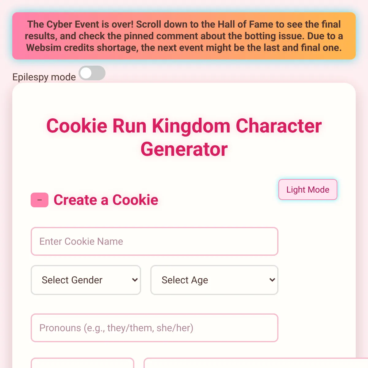 the project is loading