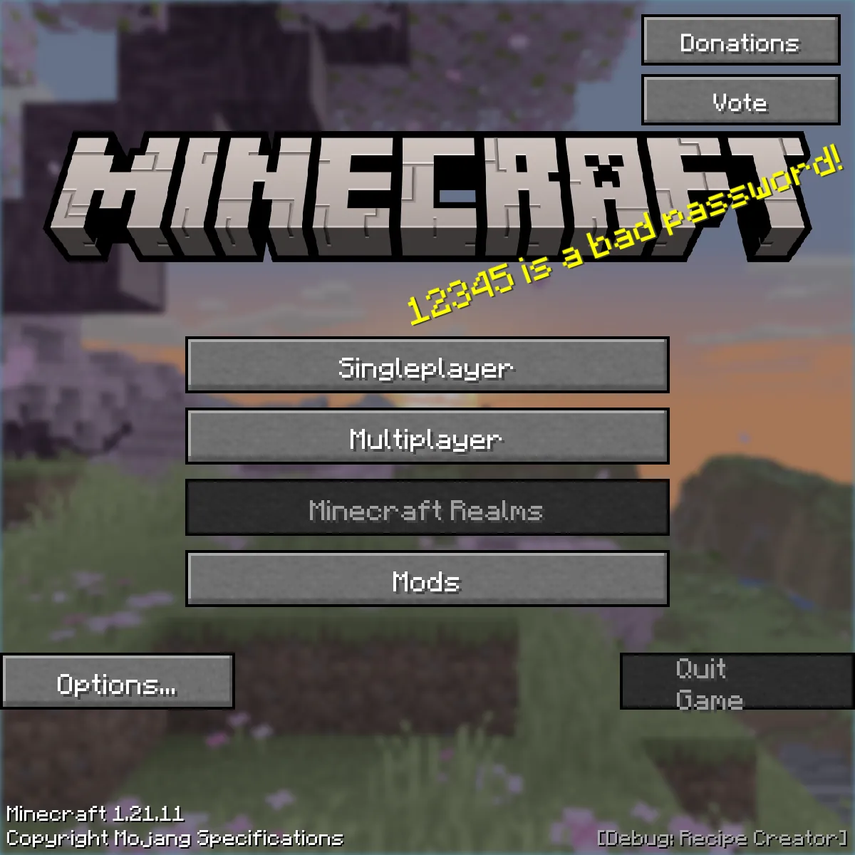 the project is loading