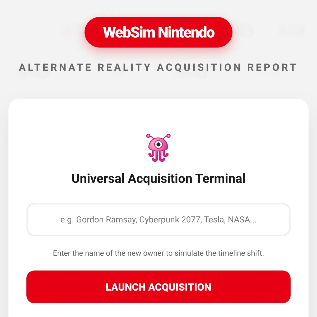 the project is loading