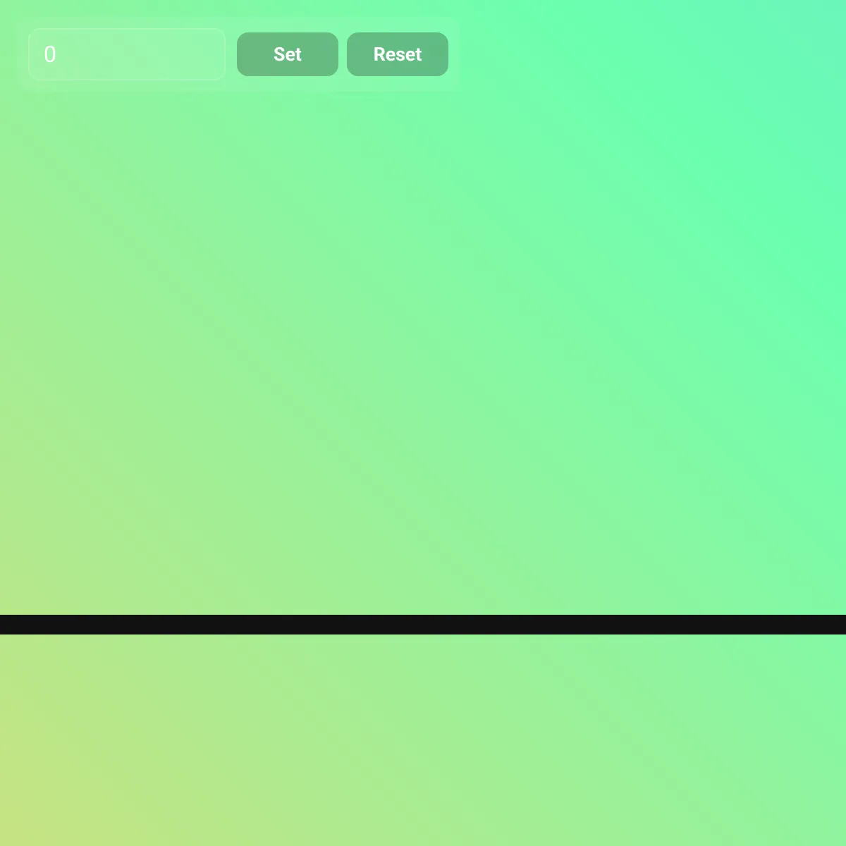 the project is loading
