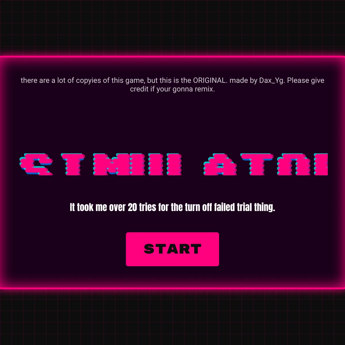 the project is loading