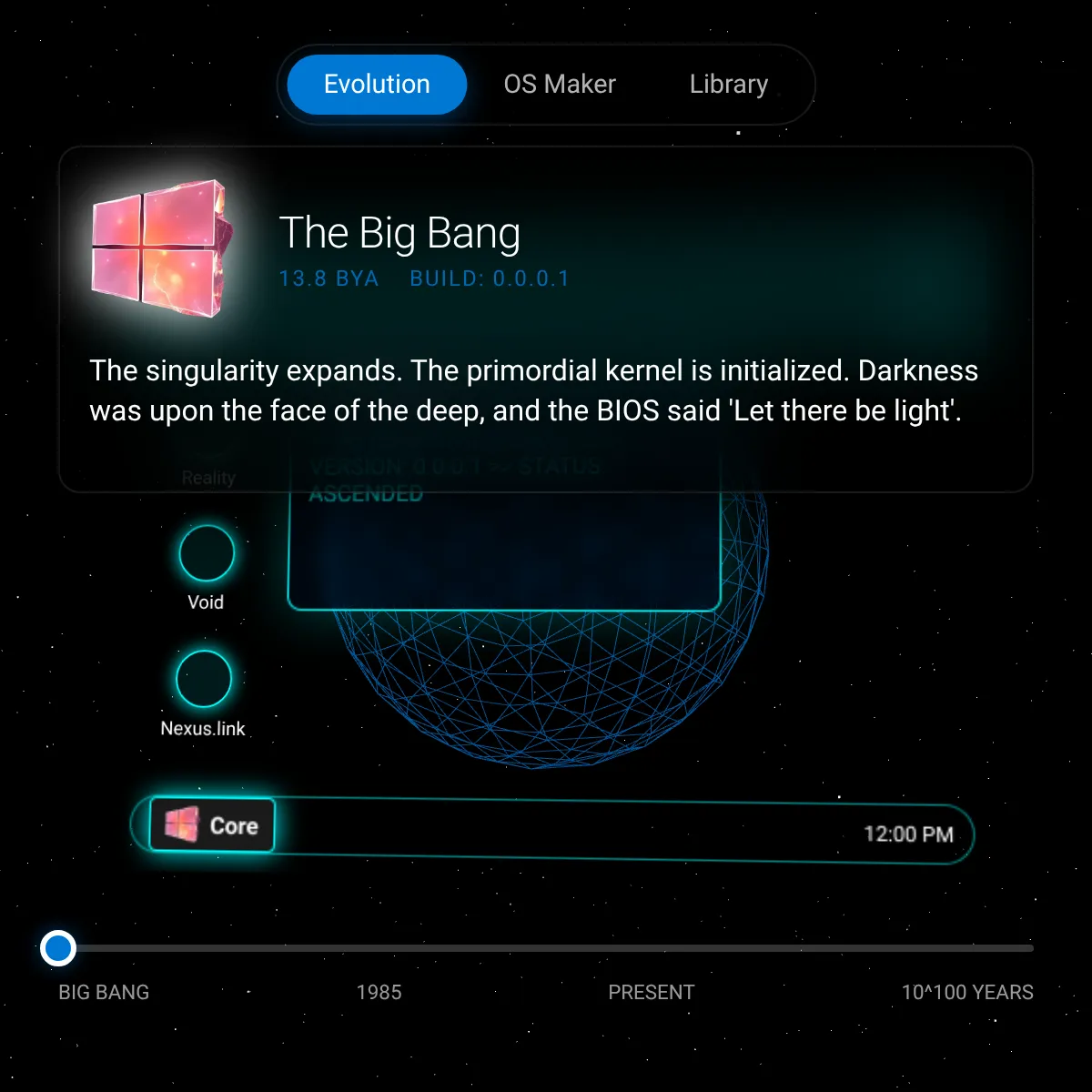 the project is loading