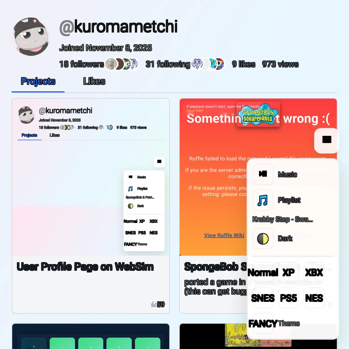 the project is loading