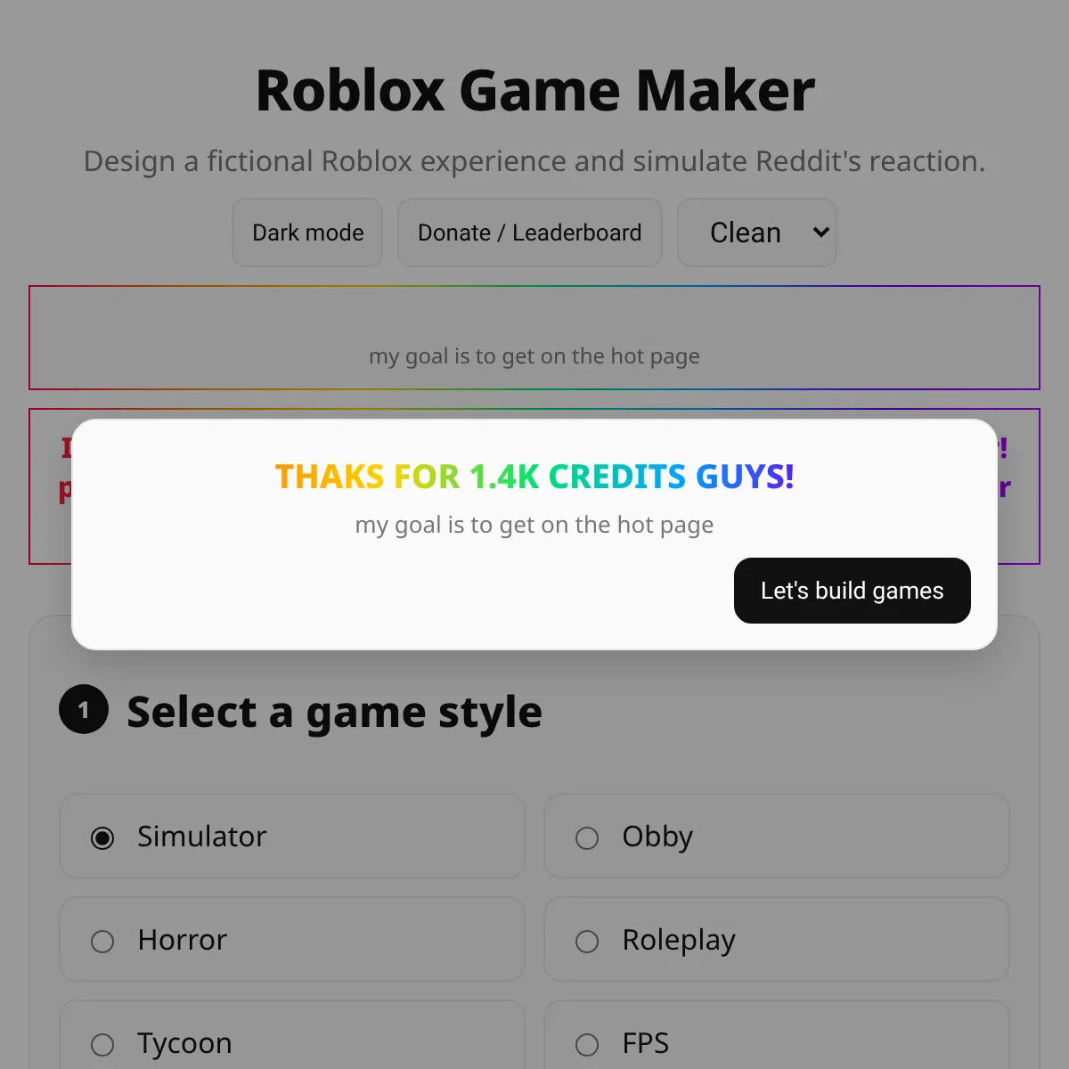 the project is loading