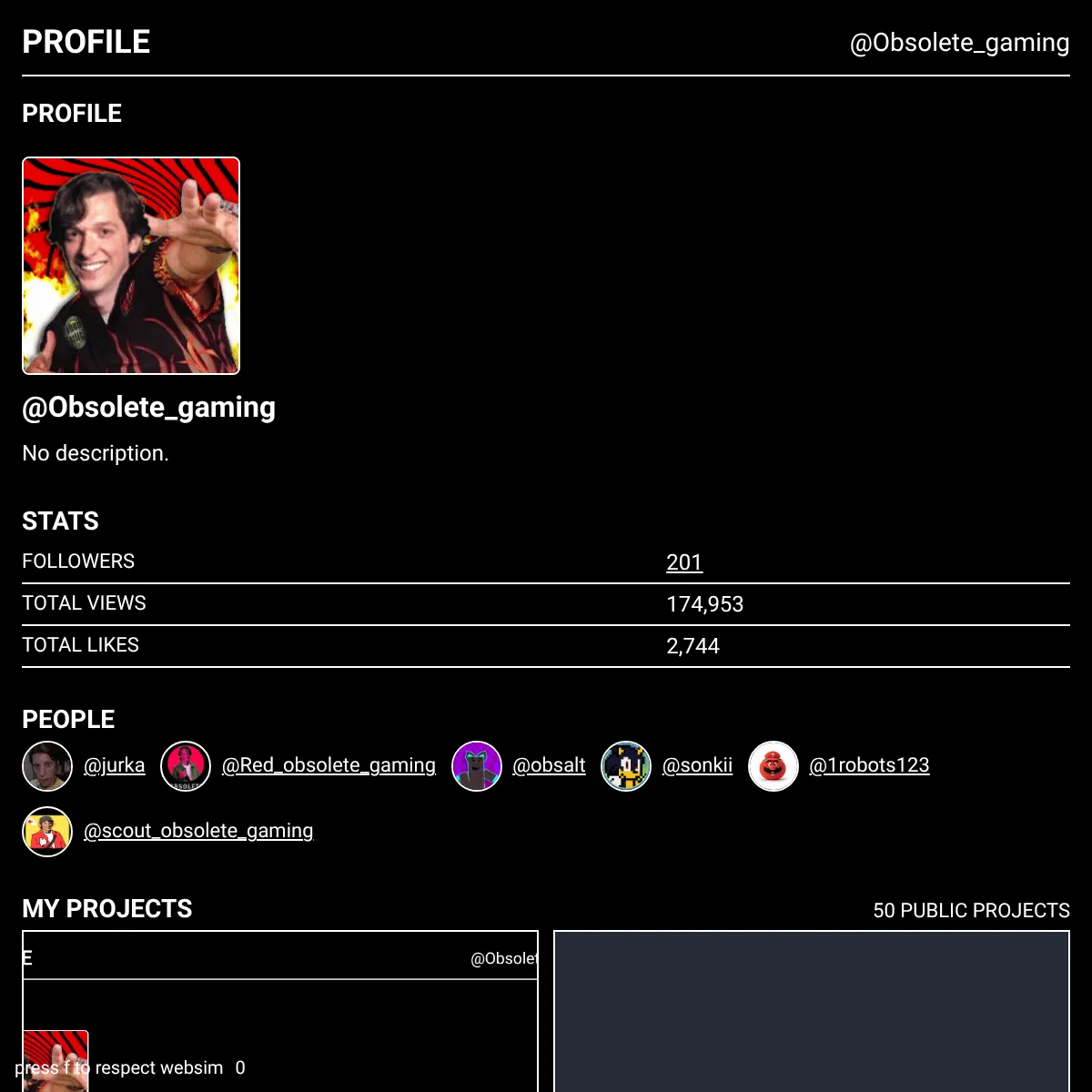 the project is loading