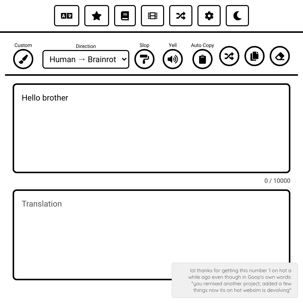 the project is loading