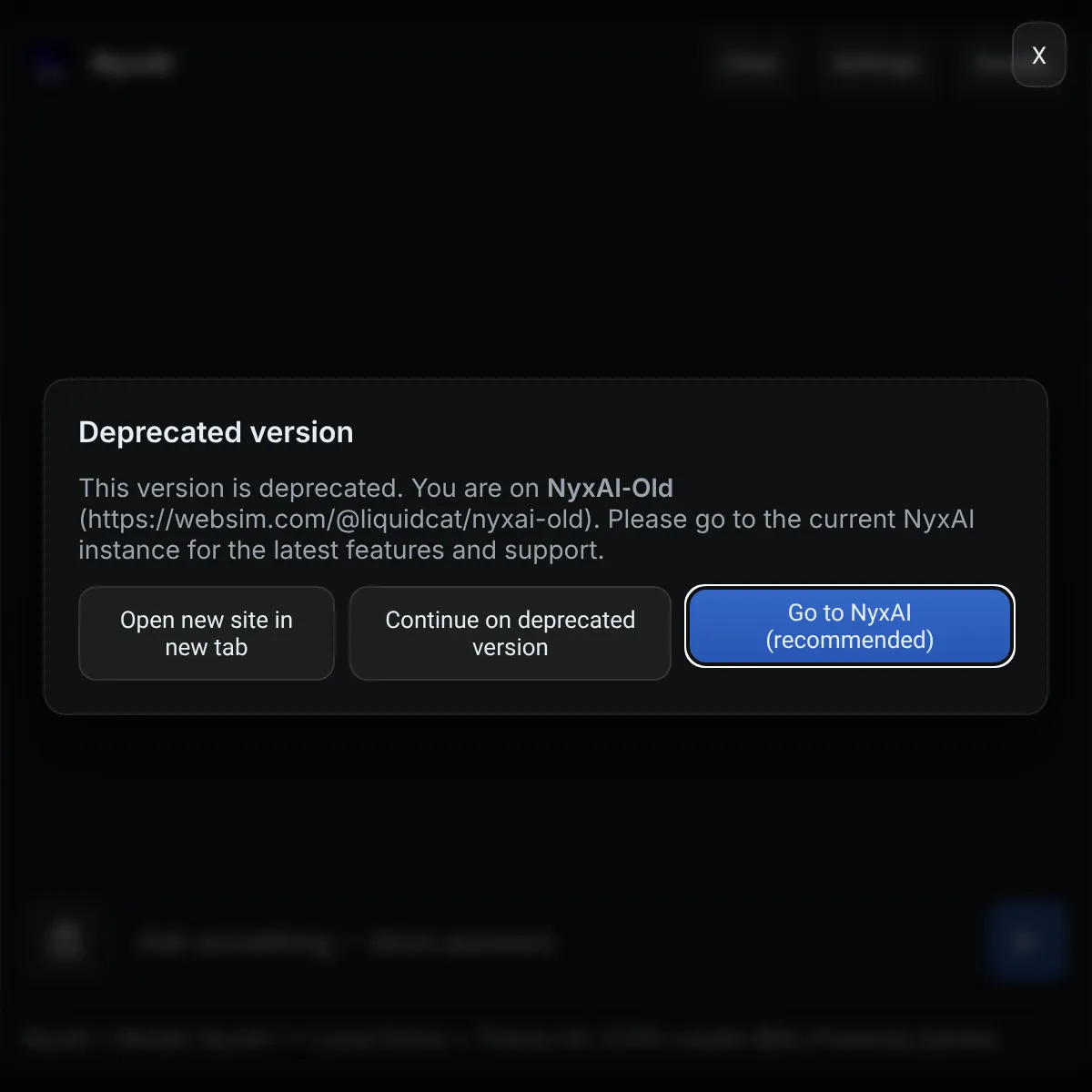 the project is loading