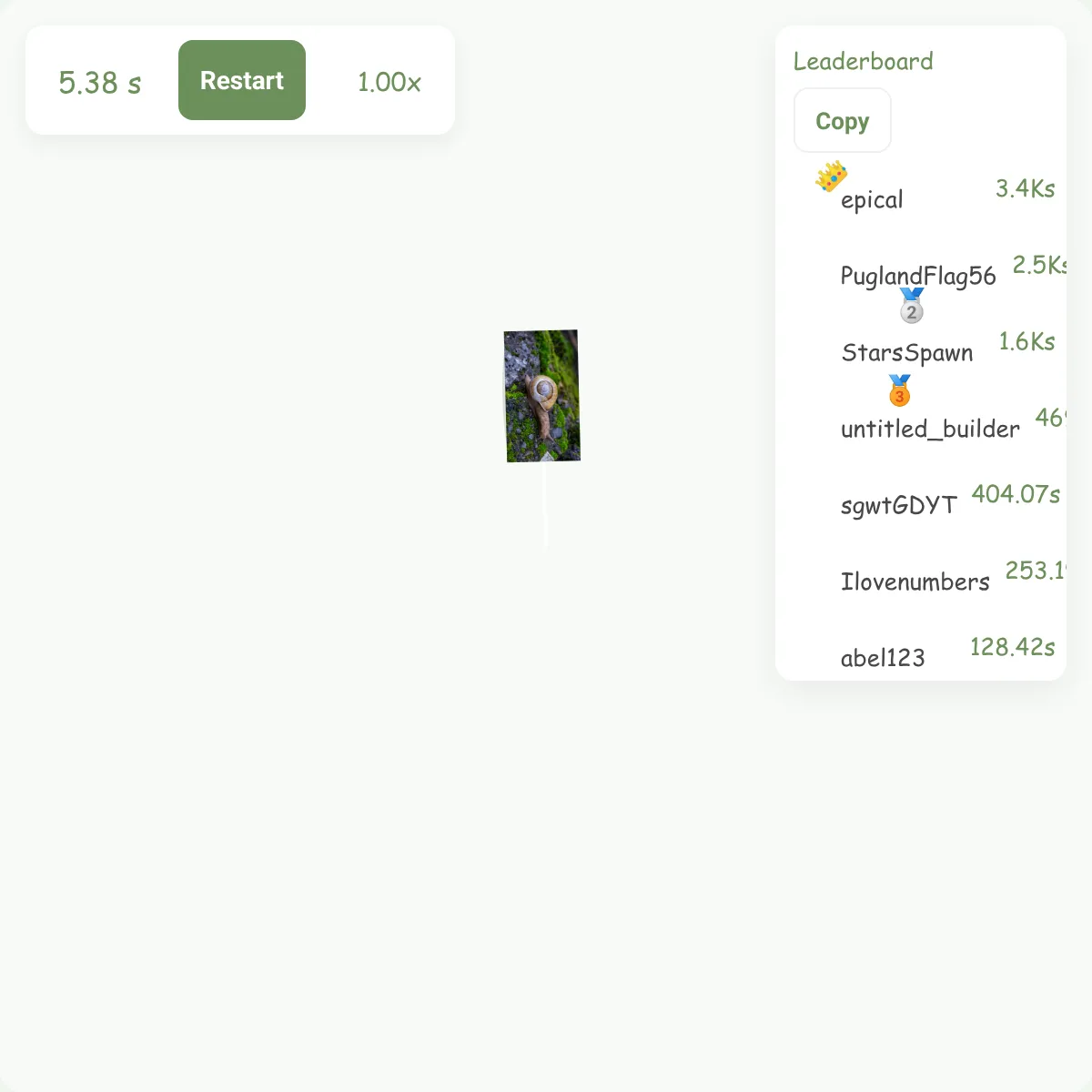 the project is loading