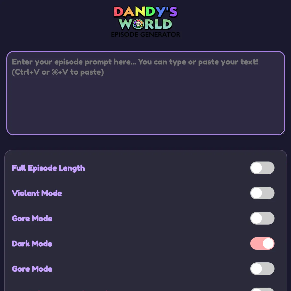 the project is loading