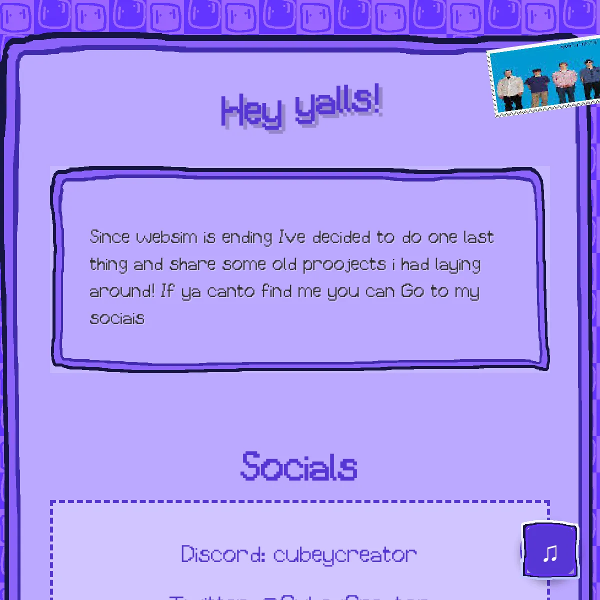 the project is loading