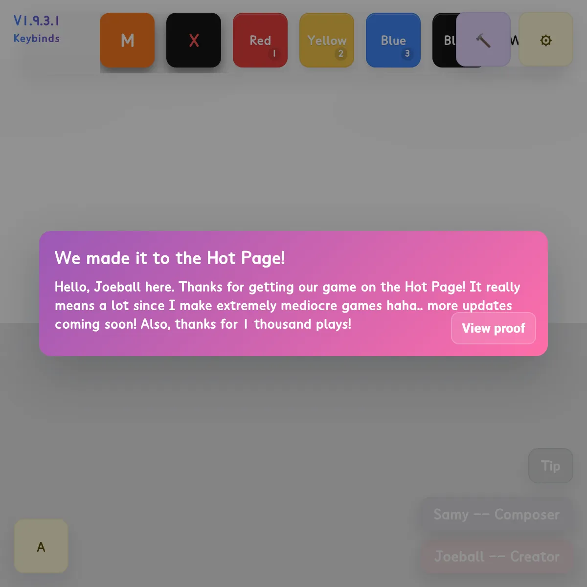 the project is loading