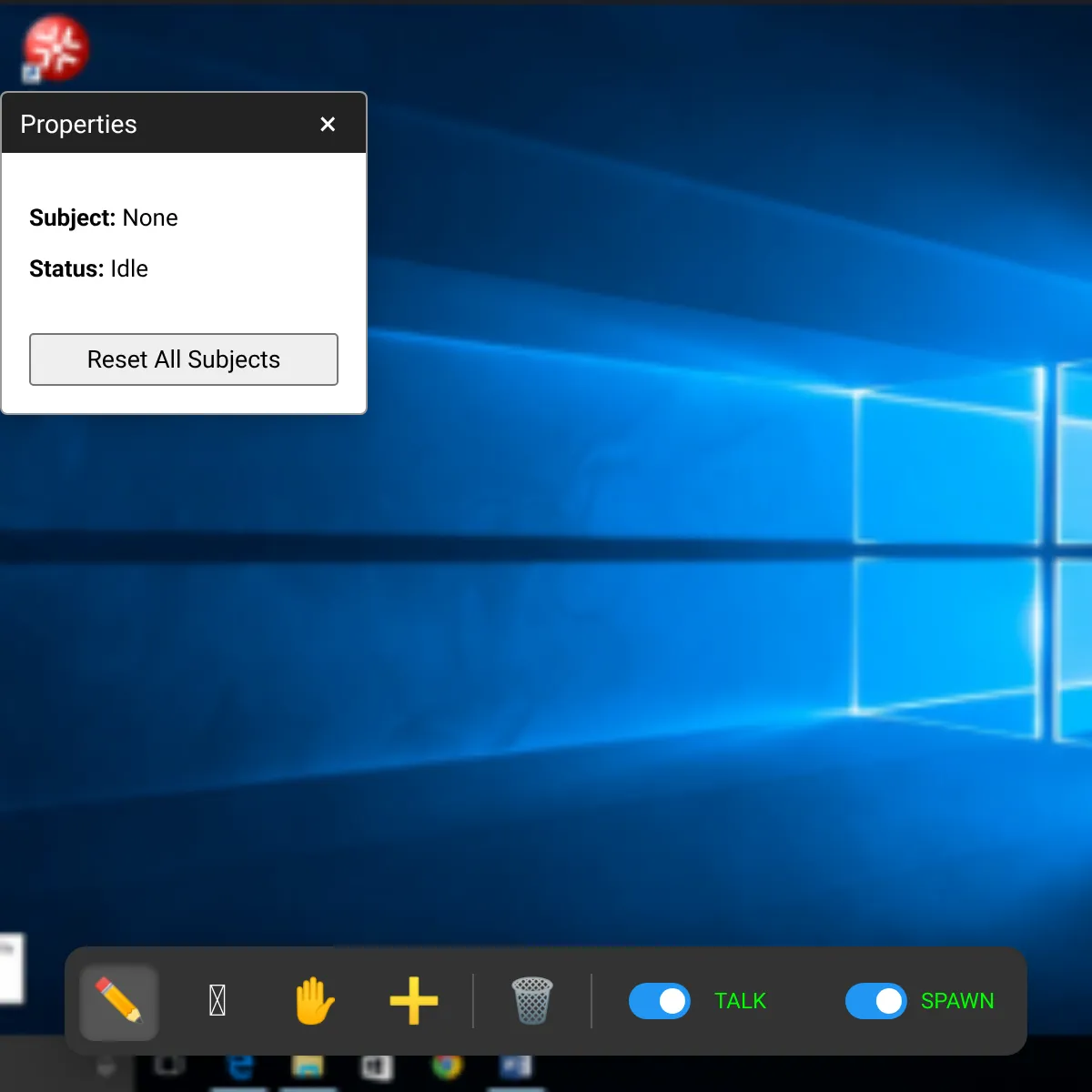 the project is loading