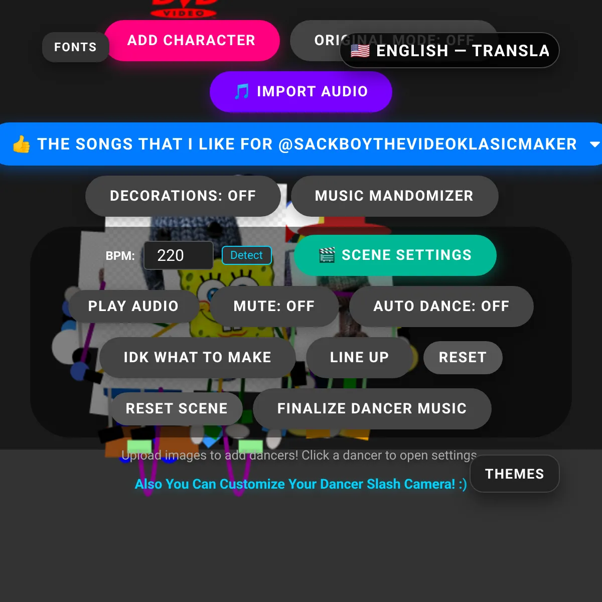 the project is loading