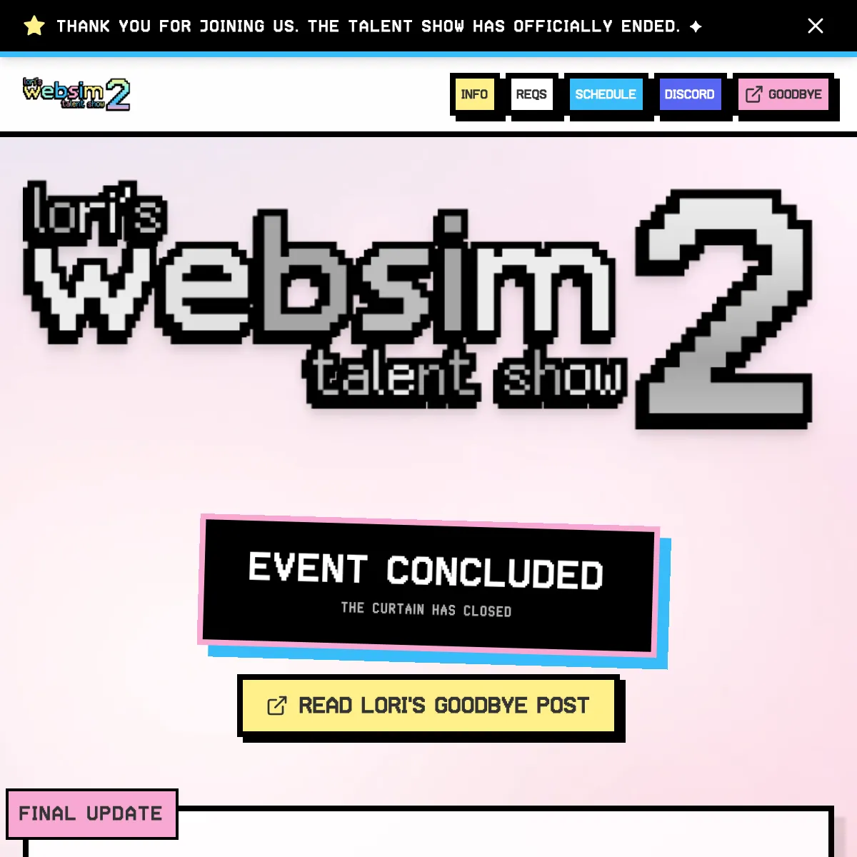 the project is loading