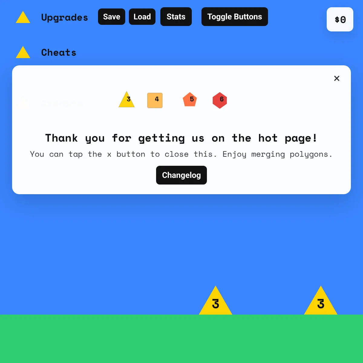 the project is loading