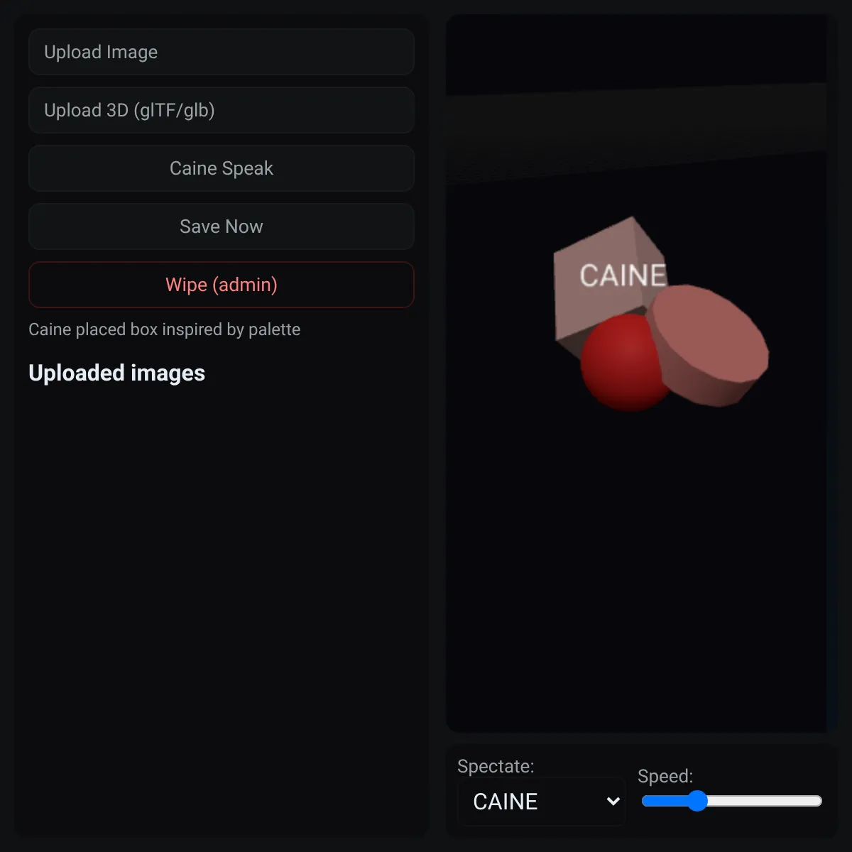 the project is loading
