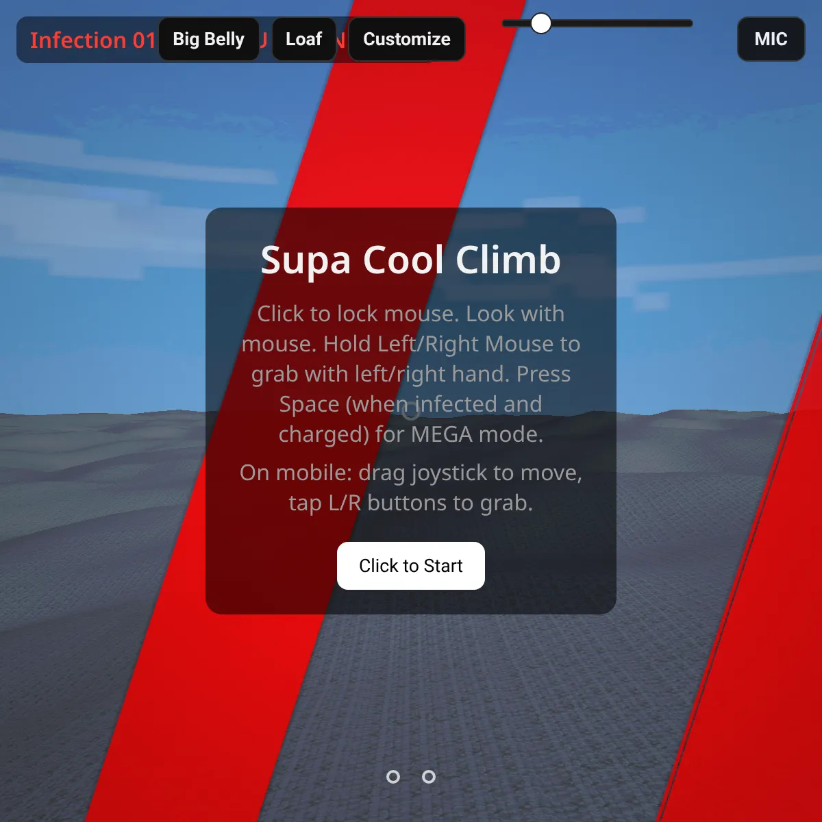 the project is loading