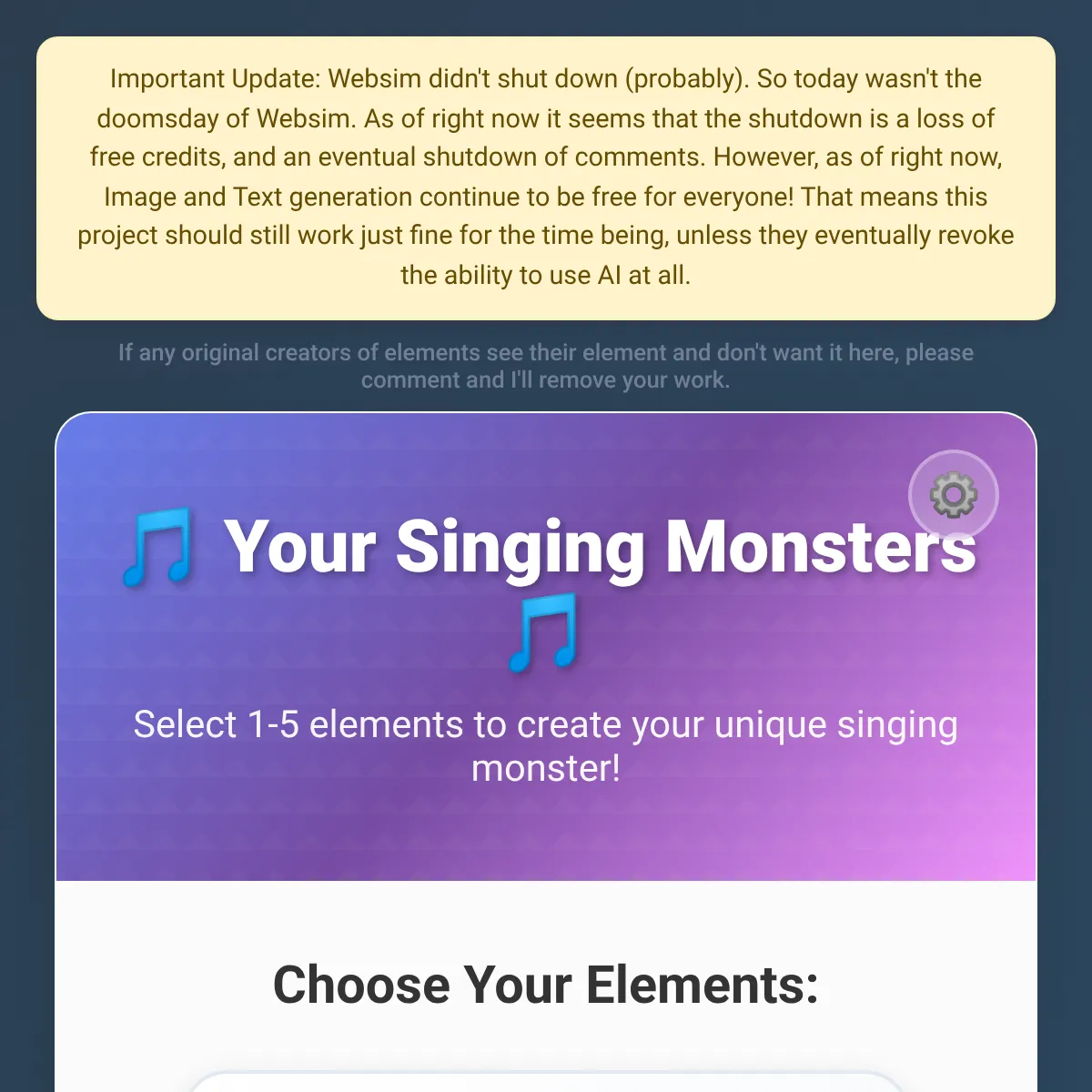 the project is loading