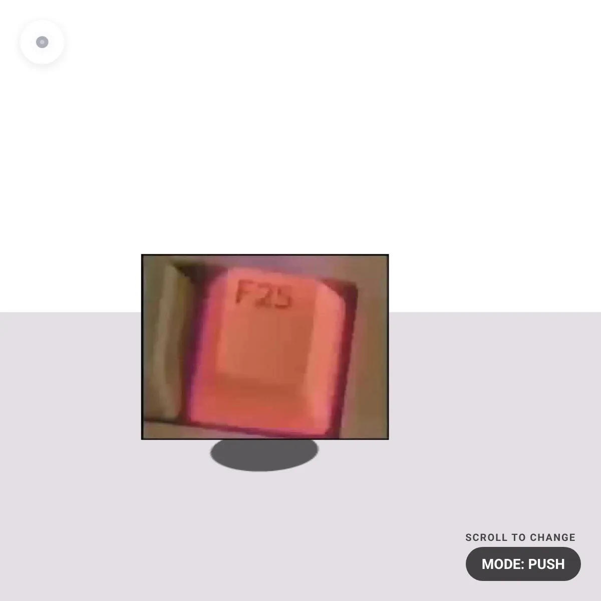 Press the F25 key simulator