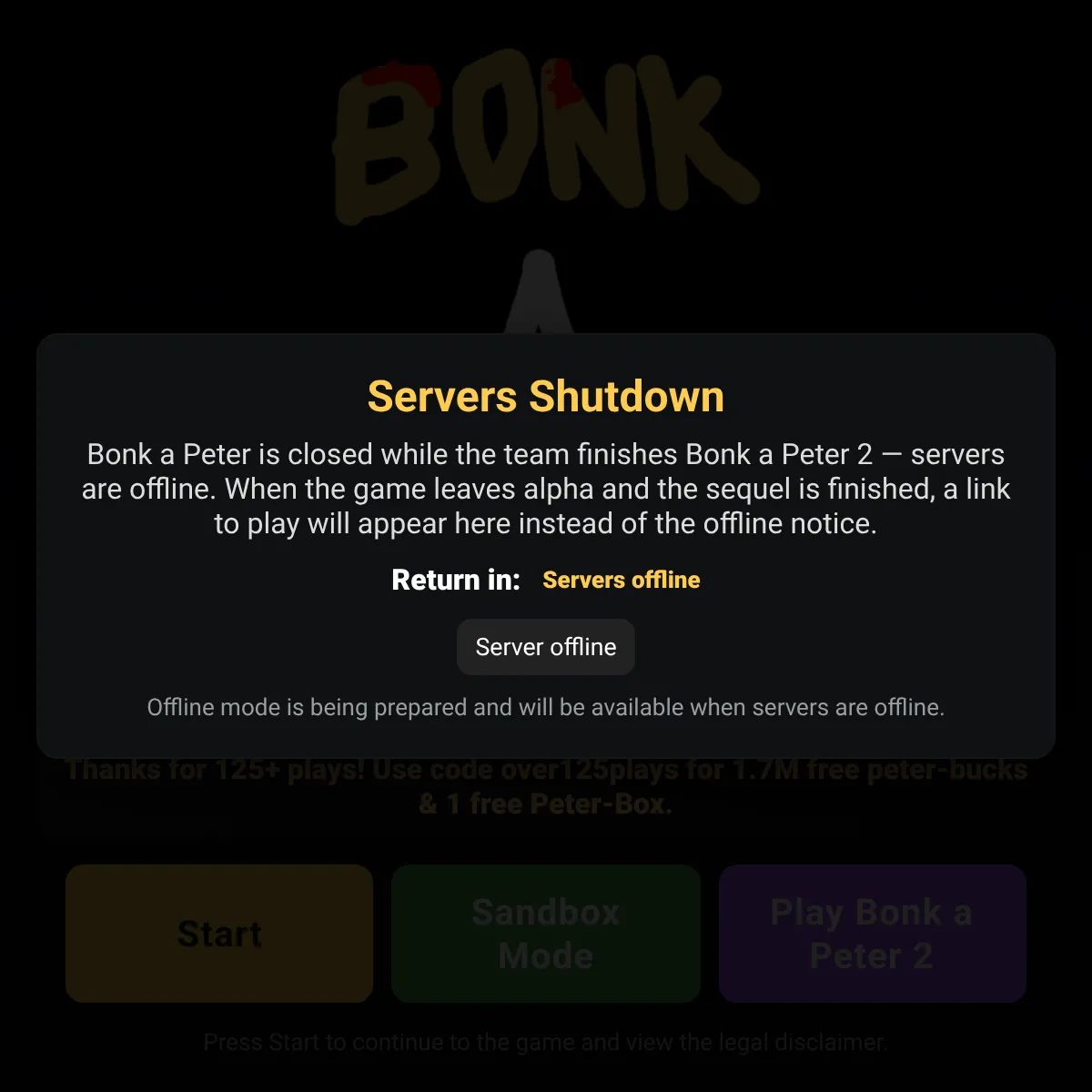 the project is loading