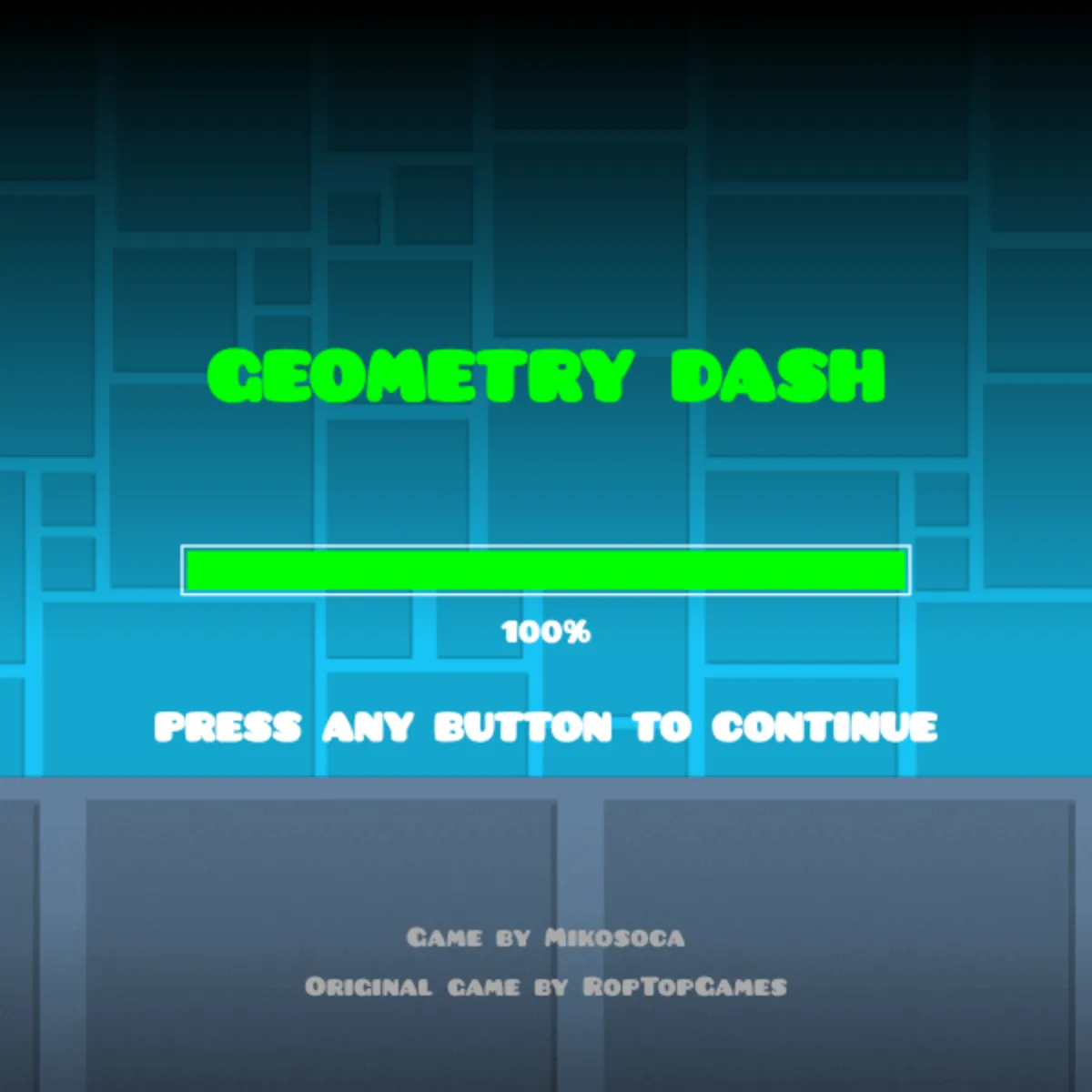 the project is loading