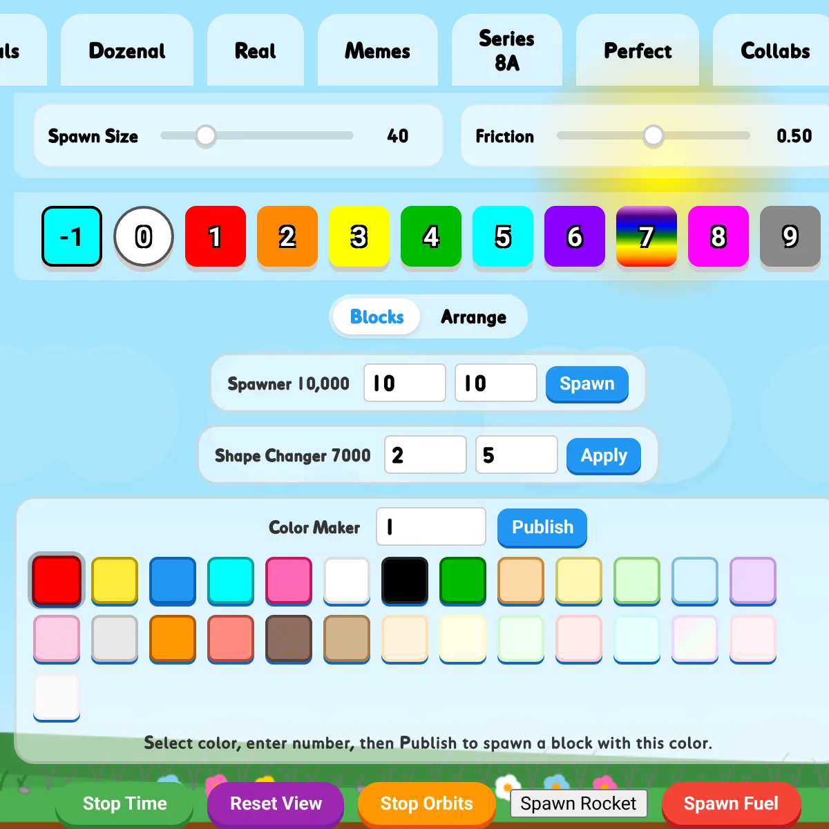 Numberblocks Playground