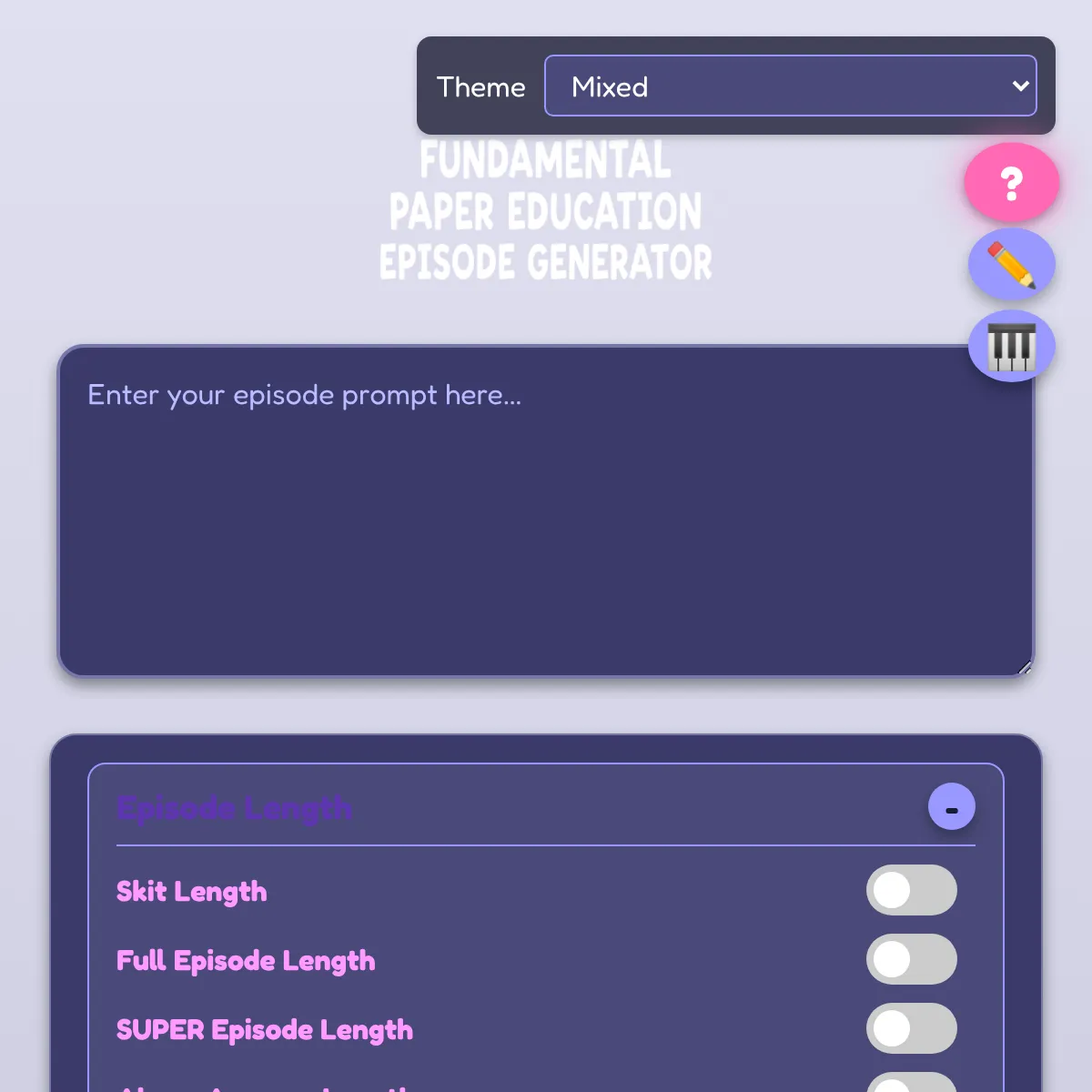 the project is loading