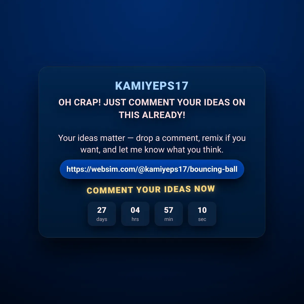 the project is loading