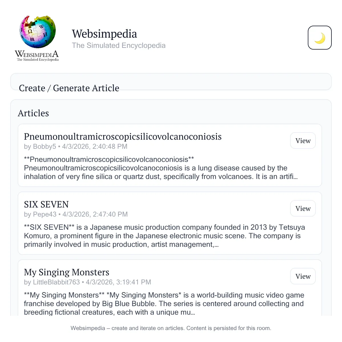 the project is loading