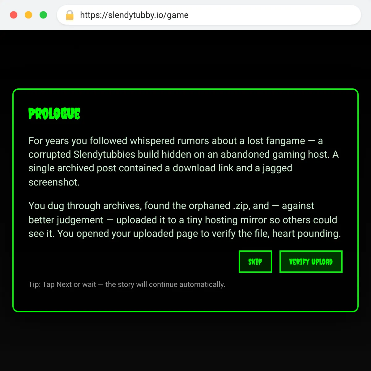 the project is loading