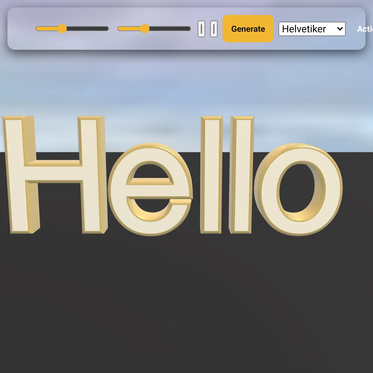 the project is loading