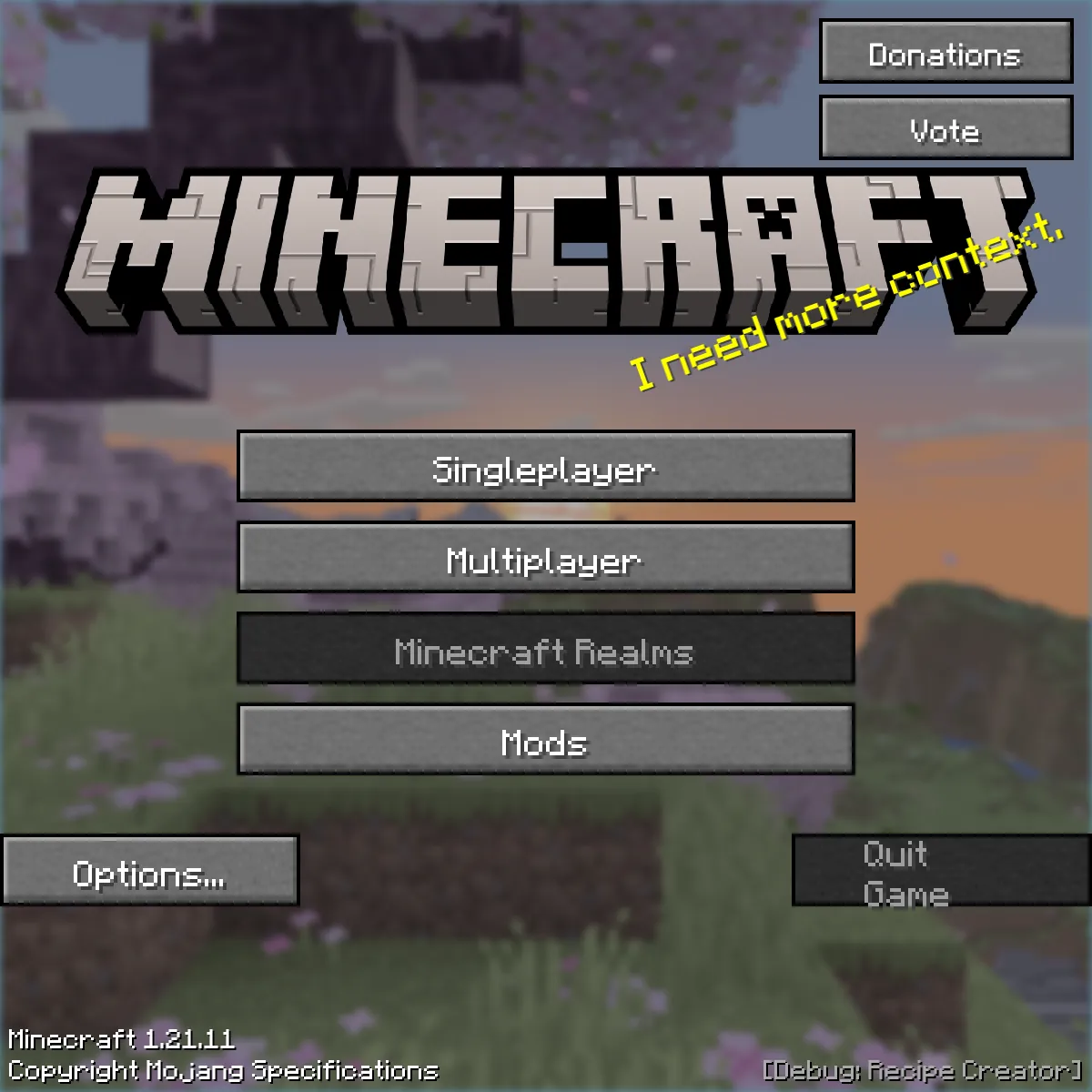 the project is loading