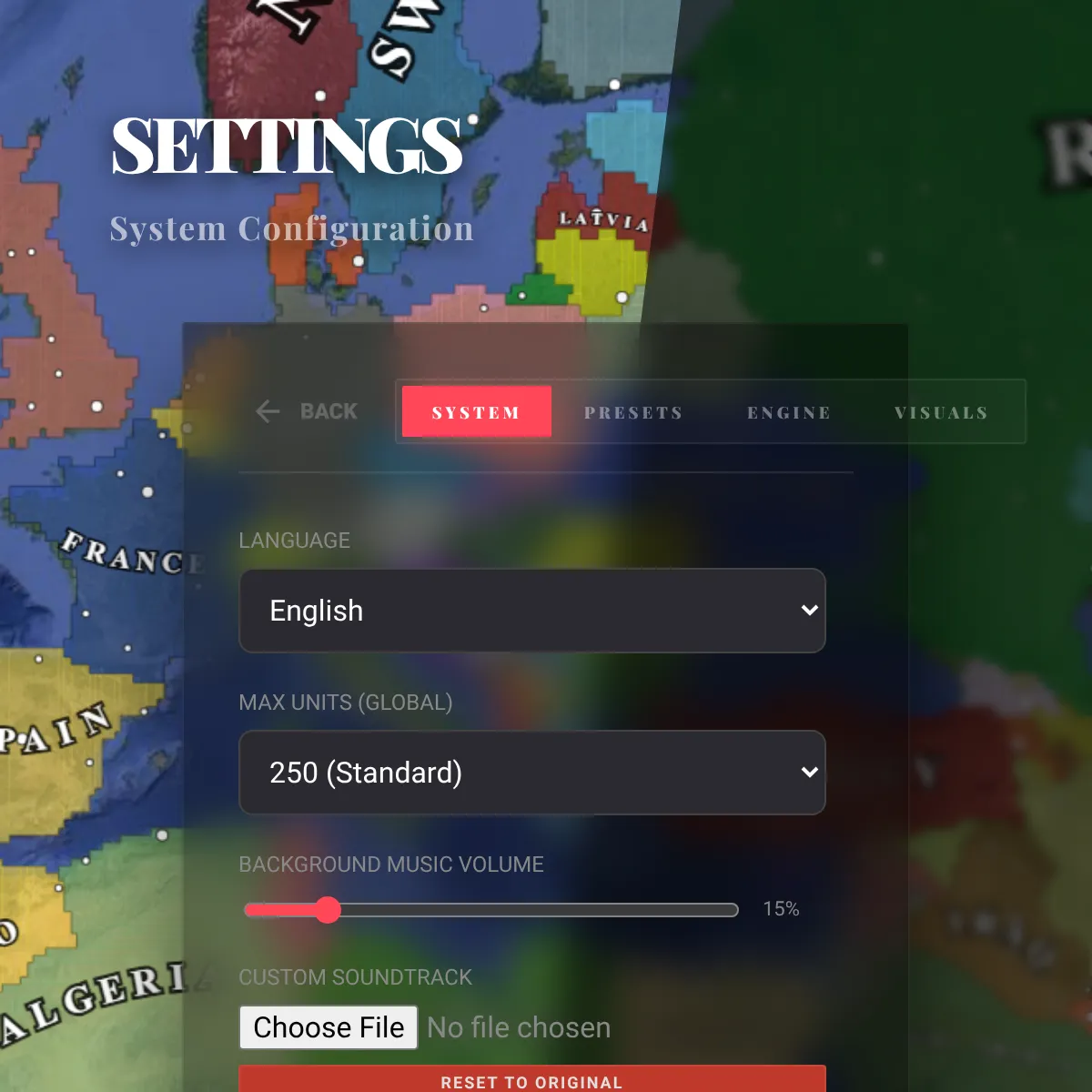 the project is loading